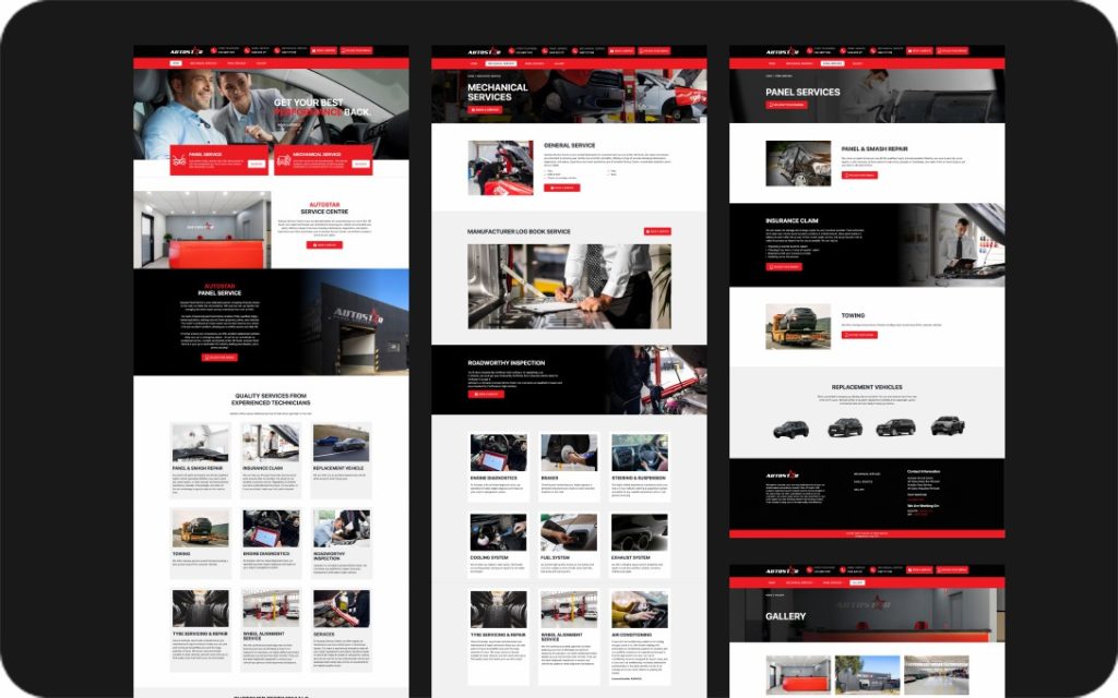 AUTOSTR 网页设计