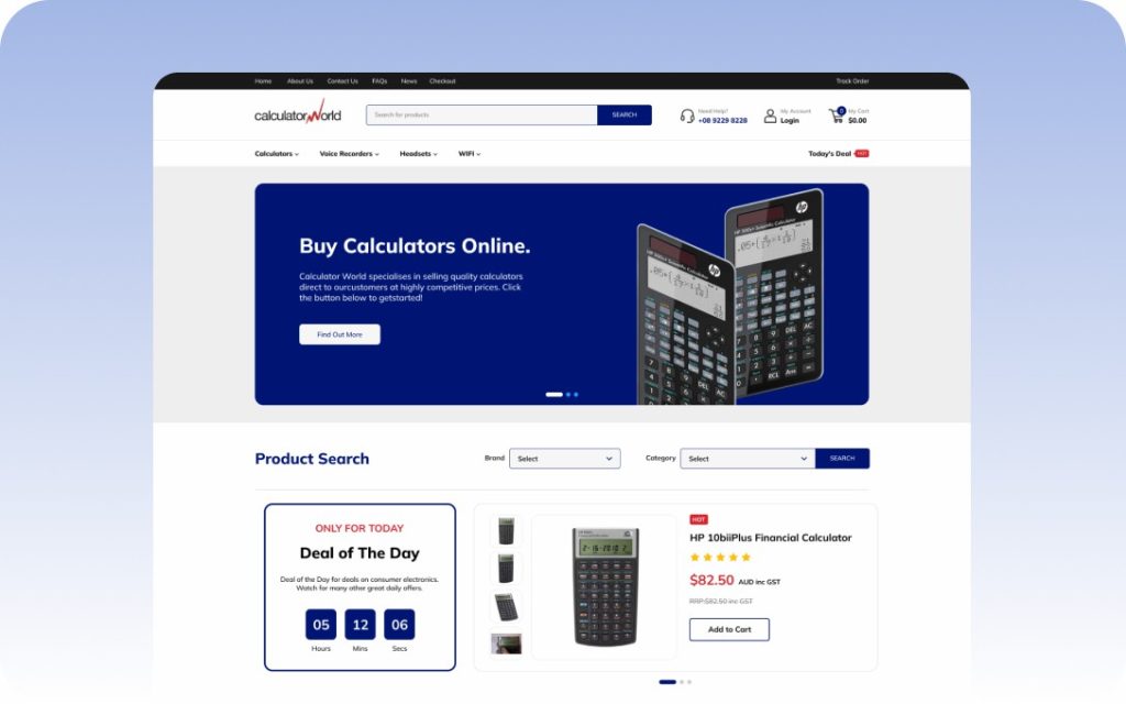 calculatorworld 网页设计