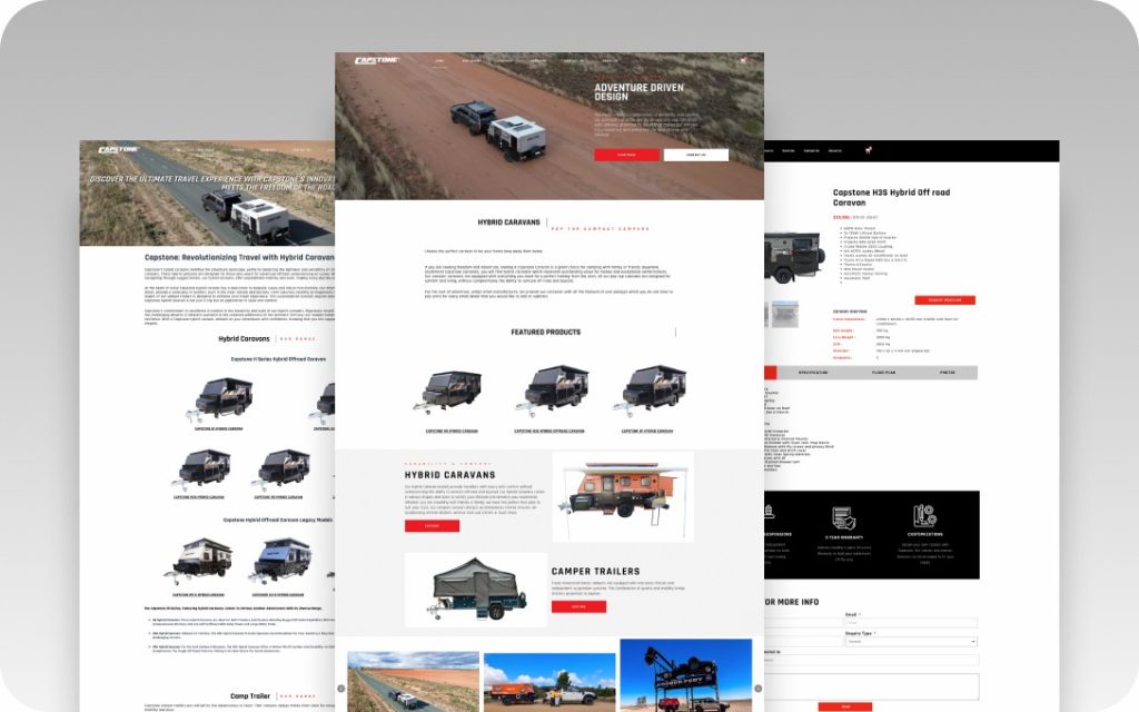 CAPSTONE 网页设计