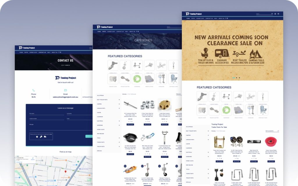 towingproject 网页设计