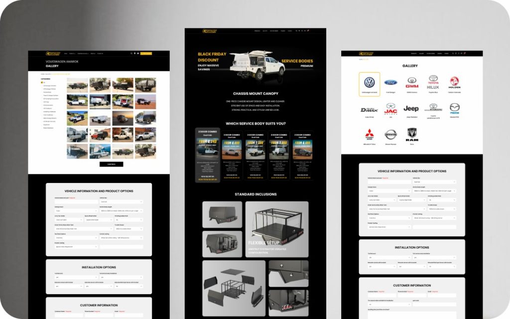 Ozchivalry 网页设计