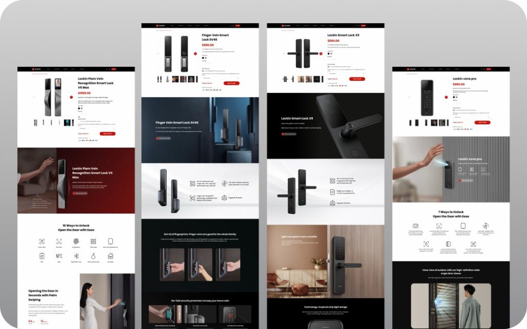 AT Smart Lock 网页设计