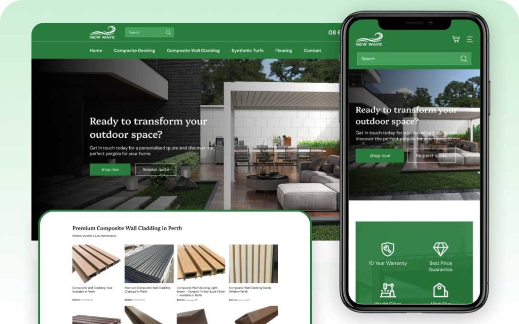 NEW WAVE 网页设计